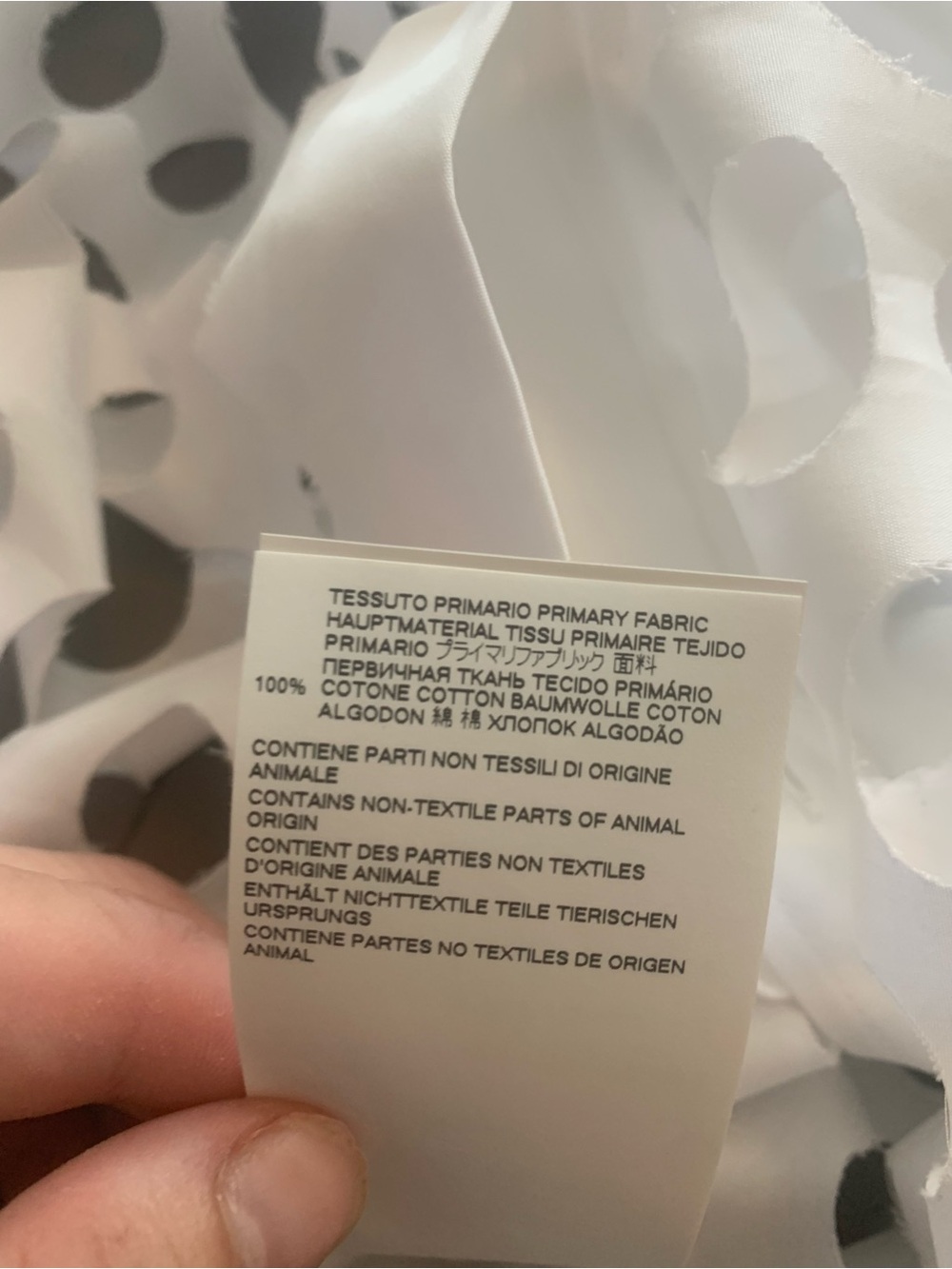 Maison Margiela "Cut Out" longsleeve shirt - Picture 11 of 13